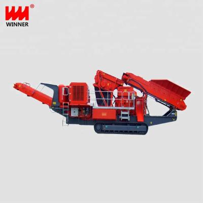 China Stone Crusher Crawler Plant Mobile Crushing Best Mobile Crushing Testing Station for sale