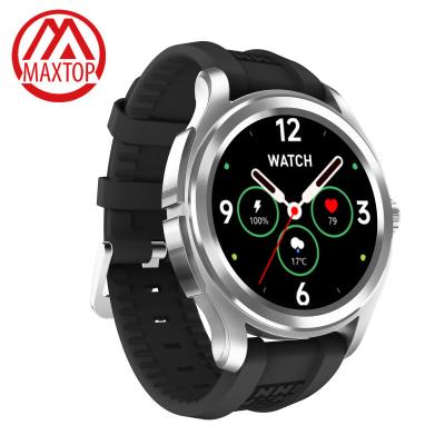 China Wholesale Maxtop Touch Screen Men Waterproof Smartwatch Full Touch Wrist Digital Smart Watches With Body Fat Measurement for sale