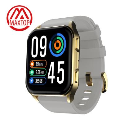 China Touch Screen Maxtop Flip Smart Watch Health Smart Touch Watch Smart Watch With Phone for sale