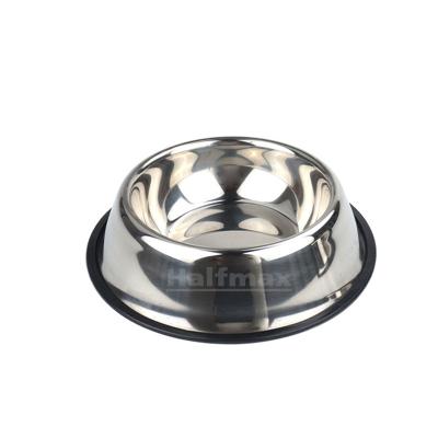 China Sustainable Wholesale Size Multi Stainless Steel Pet Dog And Cat Bowls Feeder for sale