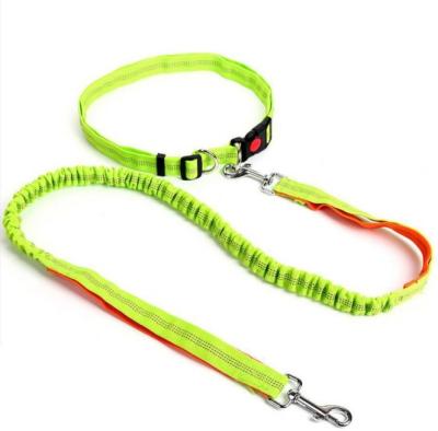 China Highly Reflective Yarn Pad Polyester Strong Durable Elastic Stalking Dog Leash DETACHED Yarns for sale