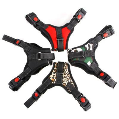 China Durable High Quality Outdoor Adventure Durable Adjustable No Pull Dog Harness for sale