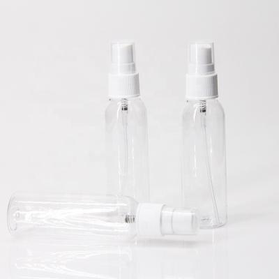 China Household Products 10ml 15ml 20ml 30ml 50ml 60ml 75ml 100ml Small Fine Mist Spray Bottle Mini Plastic PET Spray Bottle for sale