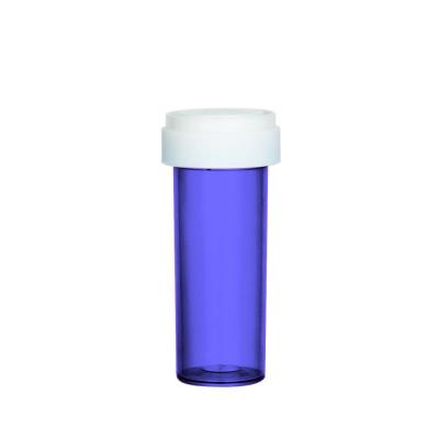 China Wholesale Plastic Pharmaceutical Medicine Bottle Cap Vial Pill Bottle With Reversible Cap for sale