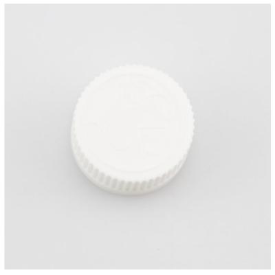 China Wholesale Custom 44mm White Plastic Child Proof Screw Cap Child Proof Resistant Cap Child Safe 410 Bottle for sale