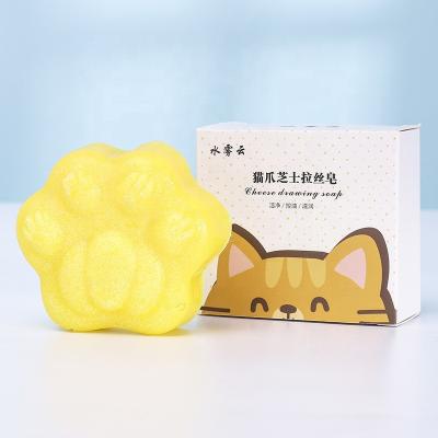 China Basic Cleansing Natural Handmade Goats Milk Sea Salt Beauty Amino Acid Kojic Acid Soaps For Bath for sale