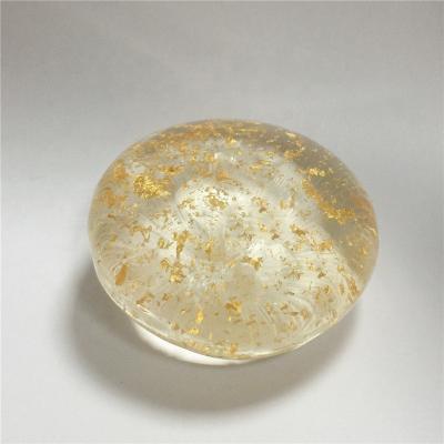 China New Arrival 24k Gold Seaweed Soap Face Body Glow Amino Acid Base Cleansing Crystal Soap for sale