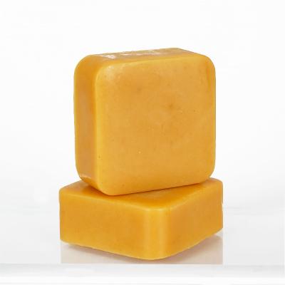 China Private Label Vegan Organic Soap Base Cleansing Organic Skin Brightening Honey Face Laundry Turmeric Soap for sale