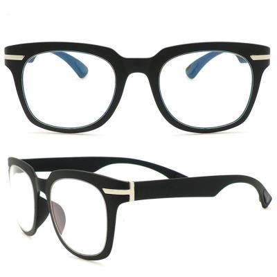 China Wholesale New Fashion TR-90 Glass Frame Myopia Full Rim Stain Optical Computer Glass Anti-blue Light Frame for sale