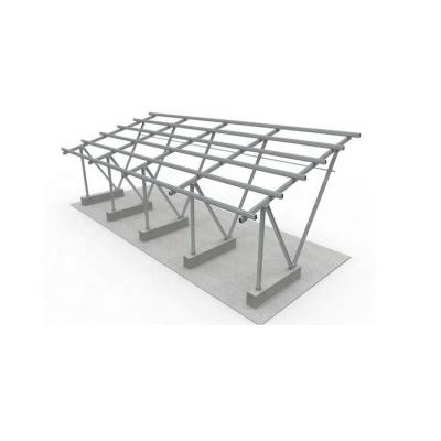 China Commercial Solar Brackets On The Hoop Solar Parking Lot 10kw Solar Parking Lot System for sale