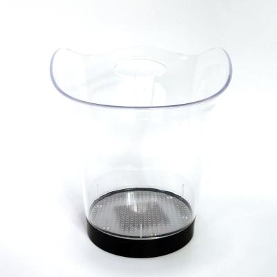 China Sustainable LED Lighted Plastic Ice Bucket for sale