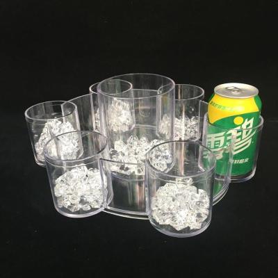 China Viable Red Bull Boat Can Vodka Energy Drink Ice Bucket For Lounge Nightclub Bar Party for sale