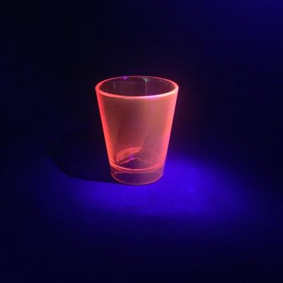 China 1.5 oz Cappie Bullet Stocked UV Neon Glowing Mug for sale