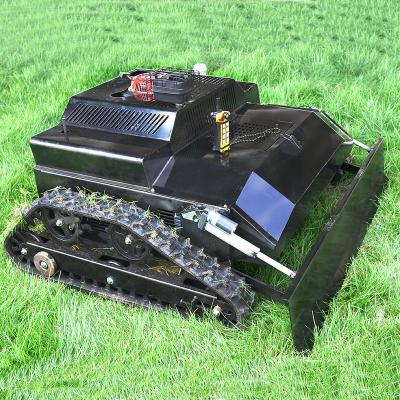 China 4-Stroke Crawler Automatic Lawn Mower 60 Degree Climbing Wireless Remote Control Lawn Mower is good but not expensive for sale