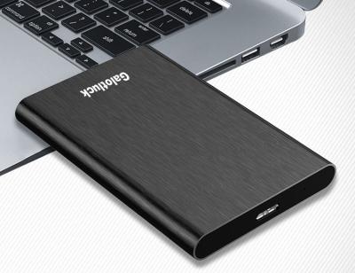 China Plastic HDD Case 2.5inch SATA to USB 3.0 Adapter HDD Enclosure Hard Drive Case HD External SSD HDD Box Cart for sale