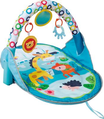 China 2021 New Arrival Safety Baby Play Gym Playmat Eco-friendly Waterproof Fun Characters With Suitable Sensory Toys From Birth for sale