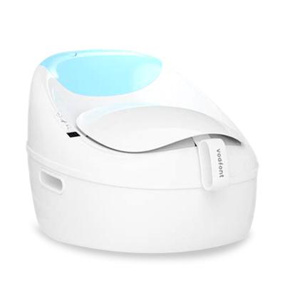 China Automatic Operation Latest Children Size Baby Potty Training Seat Plastic Travel One Piece Smart Toilet for sale