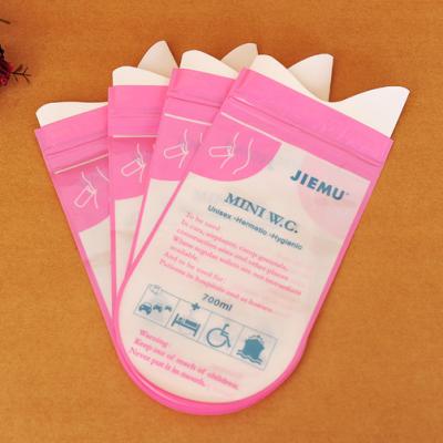 China New Modern Outdoor Portable Urinal Emergency Pee Bags Car Urine Vomit Camping Bags For Women Men for sale