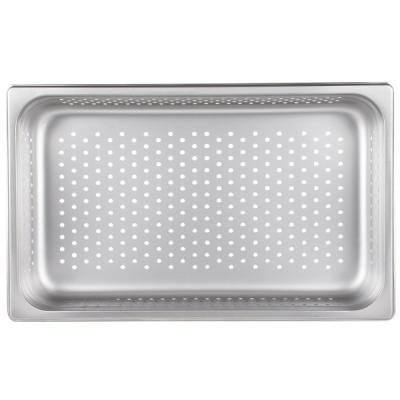 China 201 / 304 stainless steel perforated steam table / hotel pan for sale