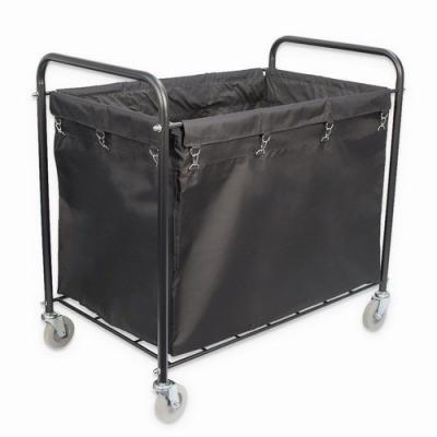 China New Design Otel Hotel Supply Dirty Linen Aluminum Recycle Trolley for sale