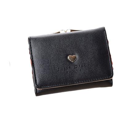 China 2022 Vintage Coin Purse Small Waist Cute Girls Card Bag Wallet Women Short Wallet for sale