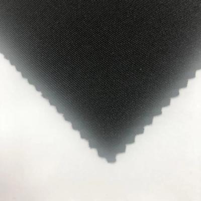 China Wholesale Good Quality 89% Pure Polyester 11% Spandex Light Weight Polyester Swimming Fabric Black for sale