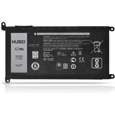 China LAPTOP Chromebook 11 5190 3181 2 series in-1 laptop battery for Dell 51KD7 Y07HK FY8XM 0FY8XM 11.4V 42Wh 3500mAh for sale