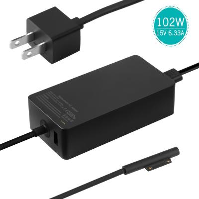 China New LAPTOP Style Laptop Charger 102w Accessories Usb For Surface Pro 2 Tablet PC Adapter Charger for sale