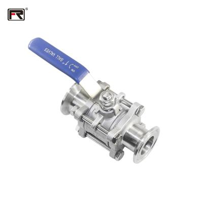 China New high quality industrial three piece lockout safe and durable ball valve flange stainless steel cf8m 1000wog model for ball valve for sale