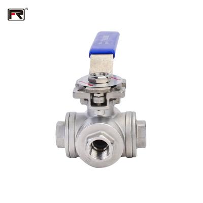 China Manufacturer 1/2 Inch Ball Valve Professional High Quality Safe And Durable Industrial 4-Way Ball Valve for sale