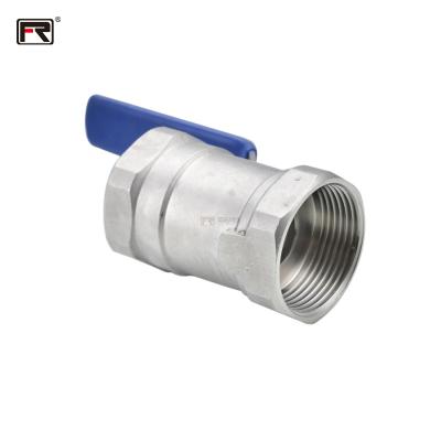 China Safe And Durable SS NPT/BSPT Manual 1 PC Stainless Steel Female Threaded Threaded End Casting 1 Ball Valve 1000wog for sale