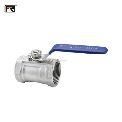 China Good safe and durable selling 1 PC stainless steel female screw threaded end fitting 2 in 1000wog manual ball valve for sale