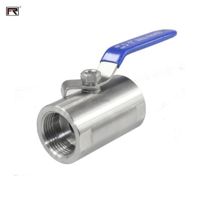 China Good Selling Safe And Durable 304 316 Thread 1 PC 1/2 Inch Stainless Steel Female Manual Ball Valve With Handle for sale