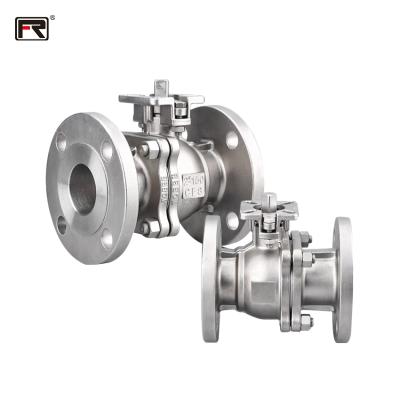 China Fashion Safe And Durable ANSI 150# Stainless Steel High Pressure Class 150 304 Flange Ball Valve Manufacture for sale