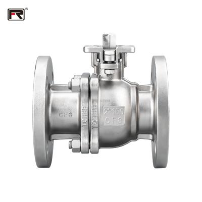 China Safe And Durable China Ball Valve Stainless Steel ANSI Standard Flanged Ball Valve Manufacturing for sale