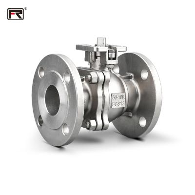 China Good Quality Stainless Steel SS Ball Valve ANSI Flange Ball Valve Safe And Durable Manufacturing for sale