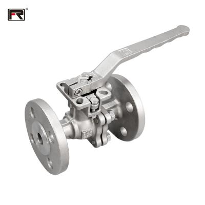 China Hot Selling Safe And Durable Stainless Steel ANSI Standard 150# Flanged Ball Valve Manufacturing for sale