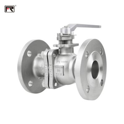 China SS Ball Valve Manual Stainless Steel Flange Ball Valve Safe And Durable Manufacturing for sale