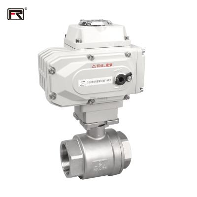 China Industrial Electric Two Piece China Low Price Best Safe And Durable Ball Valve Professional Manufacture for sale