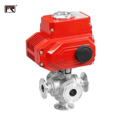 China High quality and durable new stylish safe and durable five-way ball valve industrial electric valve for sale