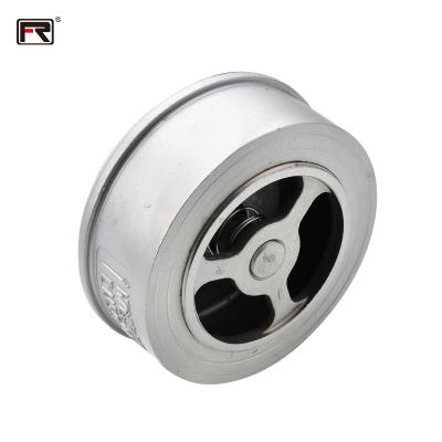 China Best Safe And Durable Selling One Way Spring Back Pressure Stainless Steel Wafrer Ultra-Thin Valve Check Valve Check Valve for sale