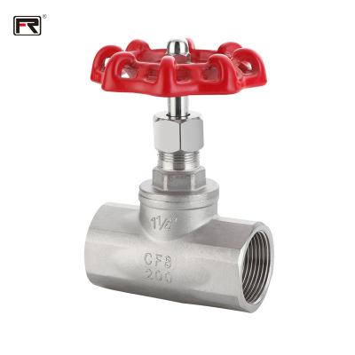 China Safe And Durable J11W Global Valve Stainless Steel Globe Valve High Quality Industrial Straight Model For Water for sale