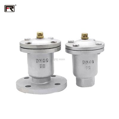 China The latest safe and durable factory vent valve with flange dn-18 high quality industrial automatic vent valve for sale