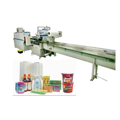 China Cheap and high quality horizontal automatic packaging shrink wrap film pe tunnel heat packing machine food machine for sale