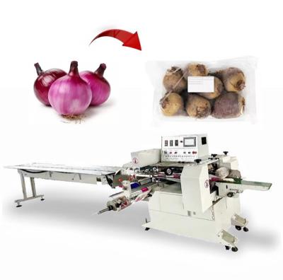 China China Factory Good Quality Food Pillow Bag Packing Machine Automatic Servo Vegetable Packing Machine for sale