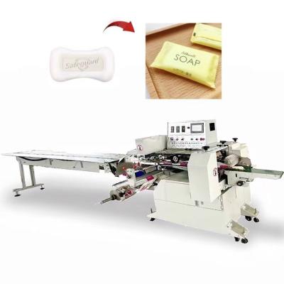 China Food Factory Direct Selling Multifunctional Soap Packaging Machine Hotel Supplies Full Automatic Packing for sale