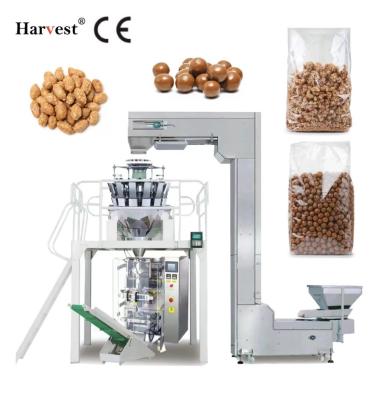 China High Speed ​​Cereal Vertical Beans Food Packing Machine Foods, Goya, Lollipop, Nuts, French Fries Weighing and Packaging Machine for sale