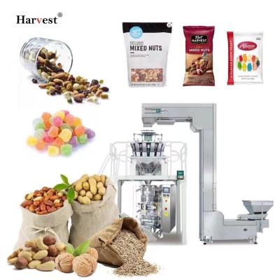 China Full Automatic Food Pouch Sealing Multifunctional Nuts Candy Nuts Gummy Cashew Weighing and Packaging Machine for sale