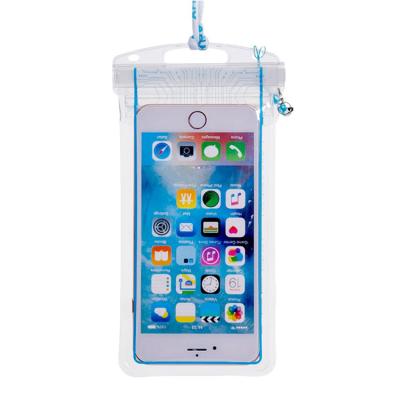 China TPU Phone Water Resistant Bag And Waterproof Case With Lanyard And Clear Waterproof Bag For Mobile Phone for sale