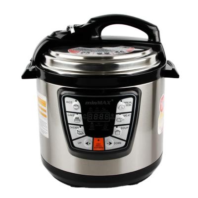 China Wholesale household pressure cooker MM-376-6 large capacity LED display pressure multi-function electric release device for sale